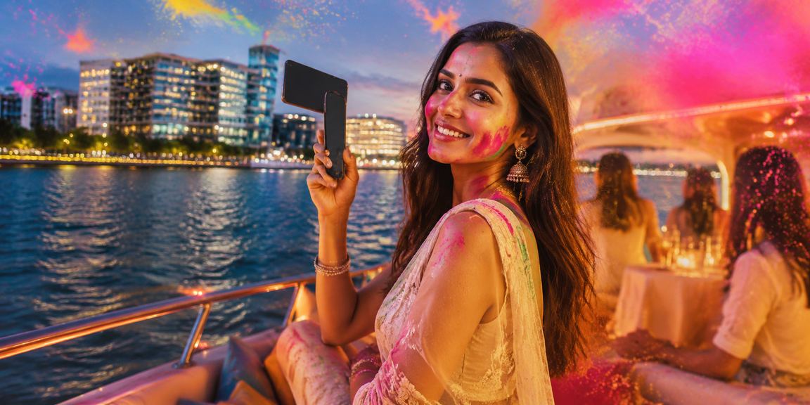 Mobile casino registration during Holi festival