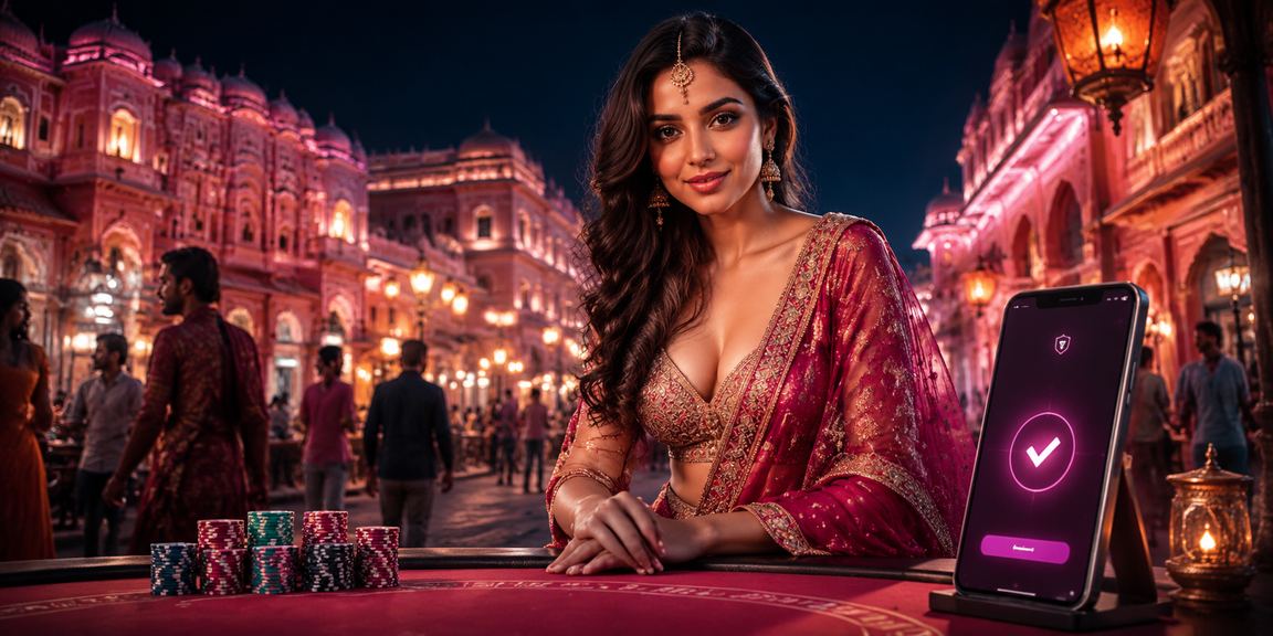 User browsing Teen Patti interface on mobile in Jaipur
